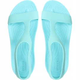 Sandálias femininas Crocs Serena Sandal W mint 205469 40M verde 1