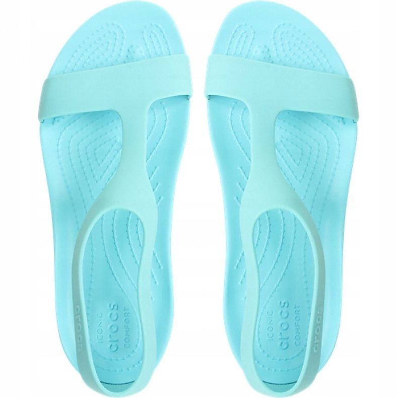 Sandálias femininas Crocs Serena Sandal W mint 205469 40M verde 1