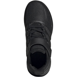 Sapatos infantis Adidas Runfalcon C pretos EG1584 1