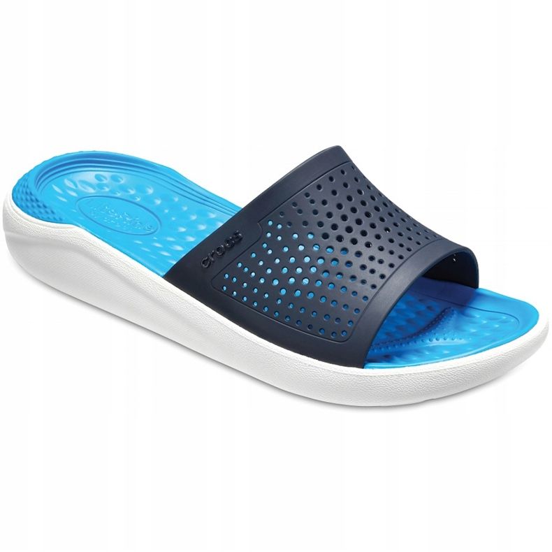 Crocs Literide Slide azul marinho-branco 205 183 462 azul-marinho 2