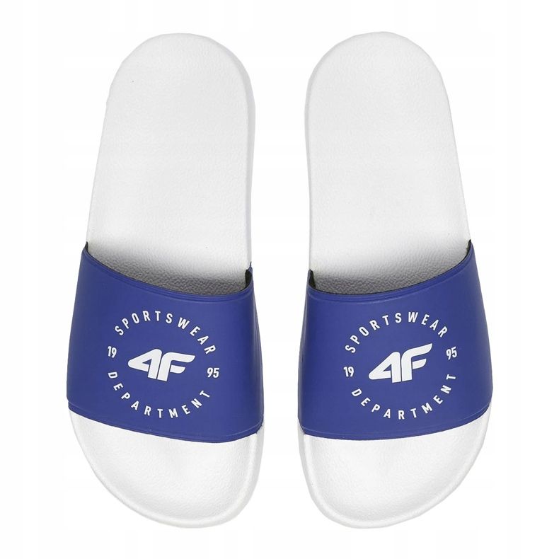 Chinelos femininos 4F cobalto H4L20 KLD002 36S azul marinho multicolorido 1