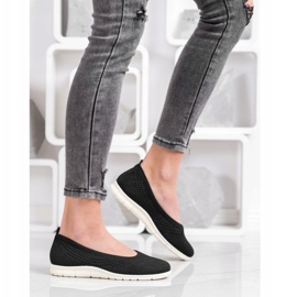 Goodin Slipons Openwork preto 1