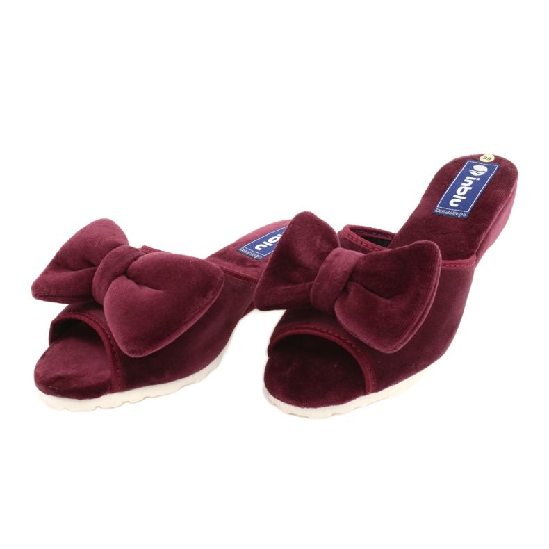 Sapatos femininos Inblu 155D119 vermelho 3