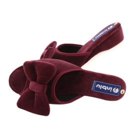 Sapatos femininos Inblu 155D119 vermelho 5