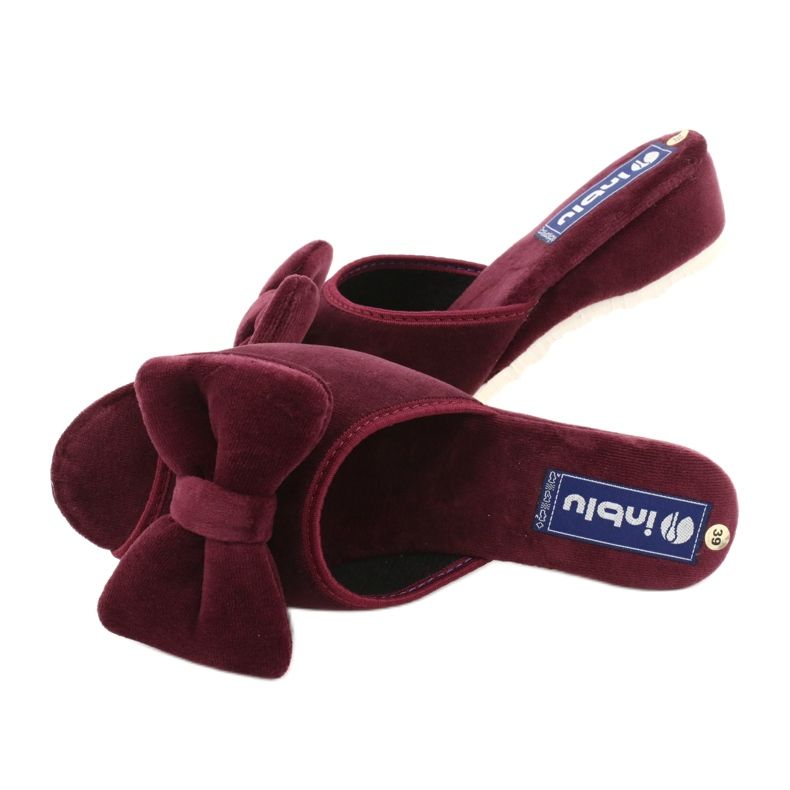 Sapatos femininos Inblu 155D119 vermelho 5
