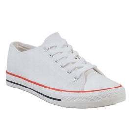 Tênis clássico masculino branco X-215 1