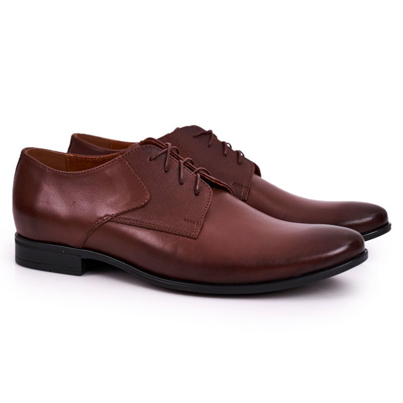 Bednarek Polish Shoes Sapatos de couro masculino Bednarek Brown marrom 2