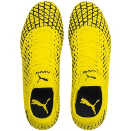 Chuteira Puma Future 4.4 Fg Ag amarelo-preto 105613 03 1