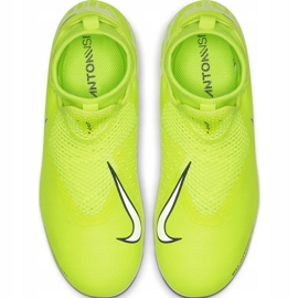 Chuteiras Nike Phantom Vsn Academy Df FG / MG Junior AO3287 717 amarelo amarelo 1