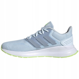 Sapato feminino Adidas Runfalcon FW5144 azul verde 3