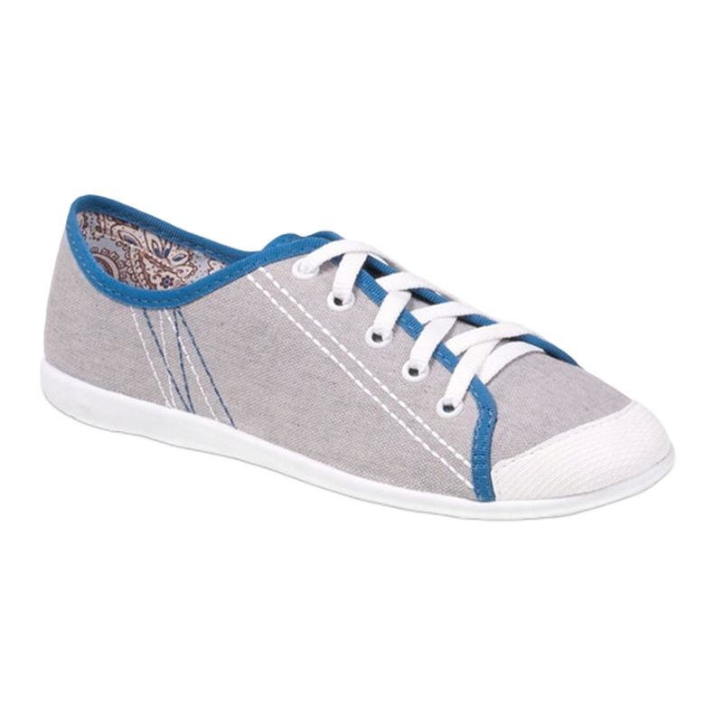 Sapatos juvenis Befado 248Q020 azul cinza 2