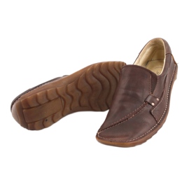 Sapato feminino de couro Senso 371 marrom 3