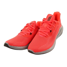 Tênis de corrida adidas Alphabounce 3 M EG1392 laranja cinza 1