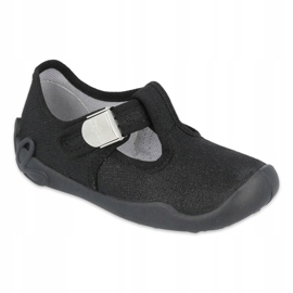 Sapatos infantis Befado blanka preto 115X006 1