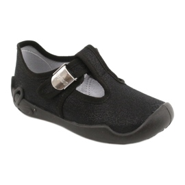 Sapatos infantis Befado blanka preto 115X006 2