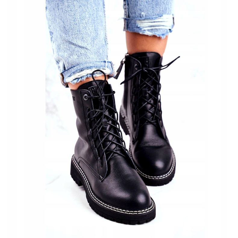 Botas femininas Big Star pretas GG274596 preto 3
