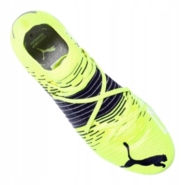 Botas de futebol Puma Future Z 1.1 Fg / Ag M 106028-01 amarelo, preto, cinza / prata multicolorido 2