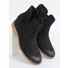 Botas pretas com orifícios NC1123 pretas preto 1