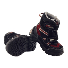 Livros com uma membrana 11931 Black/Red Bartek preto 3