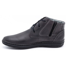 Polbut 339 sapatos masculinos cinza 1