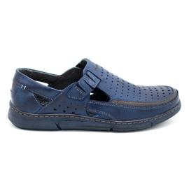 Polbut Sapatos abertos de verão masculino J73L azul marinho azul-marinho 1