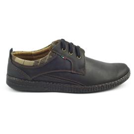 Sapatos masculinos casuais 287M pretos 1