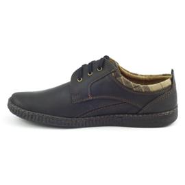 Sapatos masculinos casuais 287M pretos 2