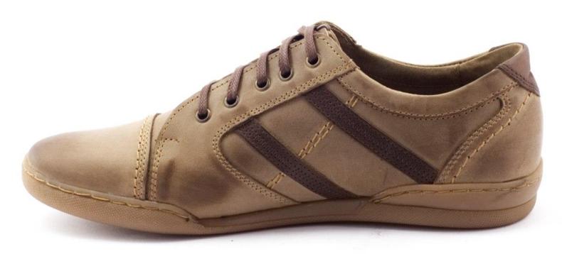 Polbut Sapatos masculinos casuais R3 castanhos marrom 2