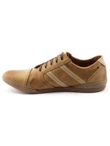 Polbut Sapatos masculinos casuais R3 Rudy laranja 2