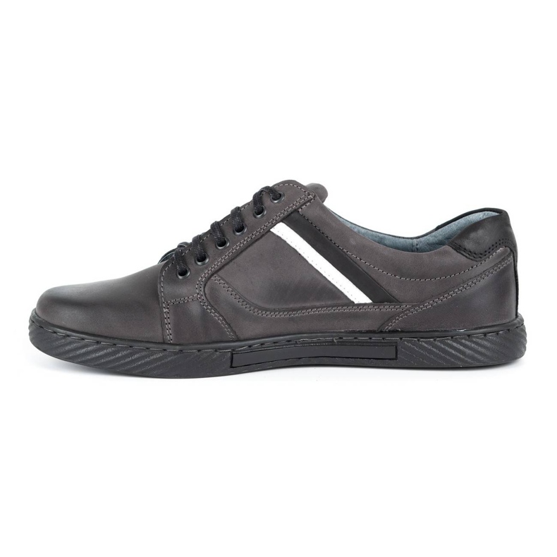 Polbut Sapatos masculinos J47 cinza 1