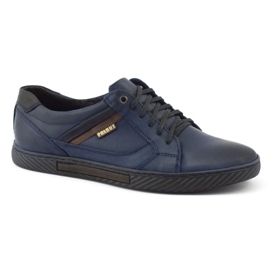 Polbut Sapatos masculinos J47 azul marinho 2