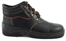 ŁUKPOL Sapatos de trabalho longos masculinos com biqueira 1