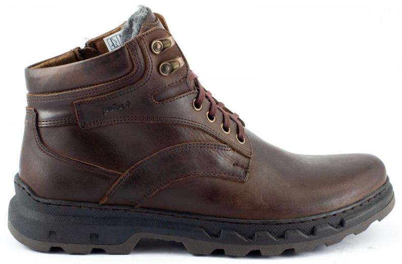 Polbut Sapatos de inverno masculino J60S marrom 1