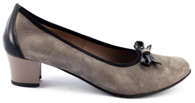 Maxoni Bombas para mulheres no posto 1634 marrom 1