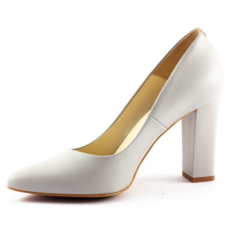 Clasicco Bombas para mulheres no posto 1089 cinza claro 1