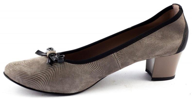 Maxoni Bombas para mulheres no posto 1634 marrom 2