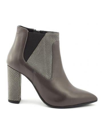 Lizard Botas femininas Lagarto 04429 marrom azul marinho 1