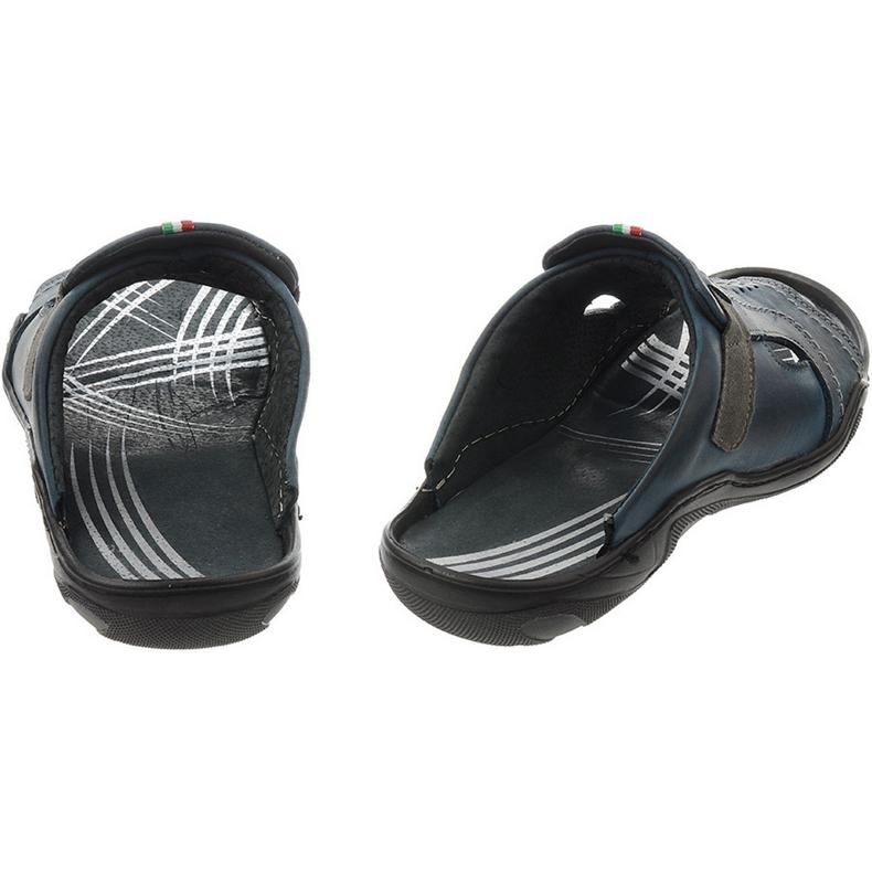 Chinelos masculinos 307 azul marinho azul-marinho 2