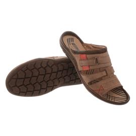 324 chinelos masculinos marrons marrom 2