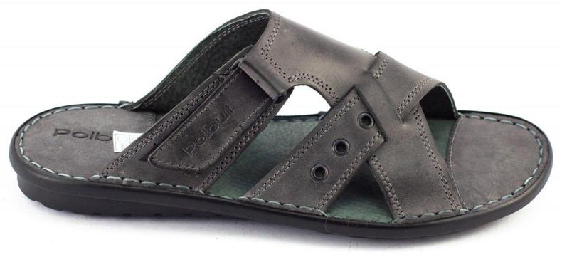 Polbut Chinelos masculinos cinza SA05 2