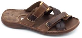 Polbut Chinelos masculinos marrons SA06 marrom 1