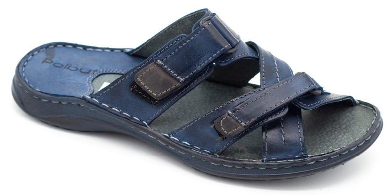 Polbut Chinelos masculinos SA06 azul marinho azul-marinho 1