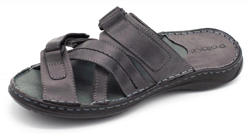 Polbut Chinelos masculinos cinza SA06 2
