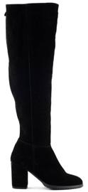 Saway Botas femininas no poste 63-W pretas preto 1