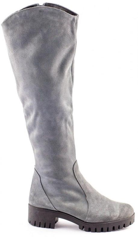 Olivier Botas femininas, salto alto, cinza 1