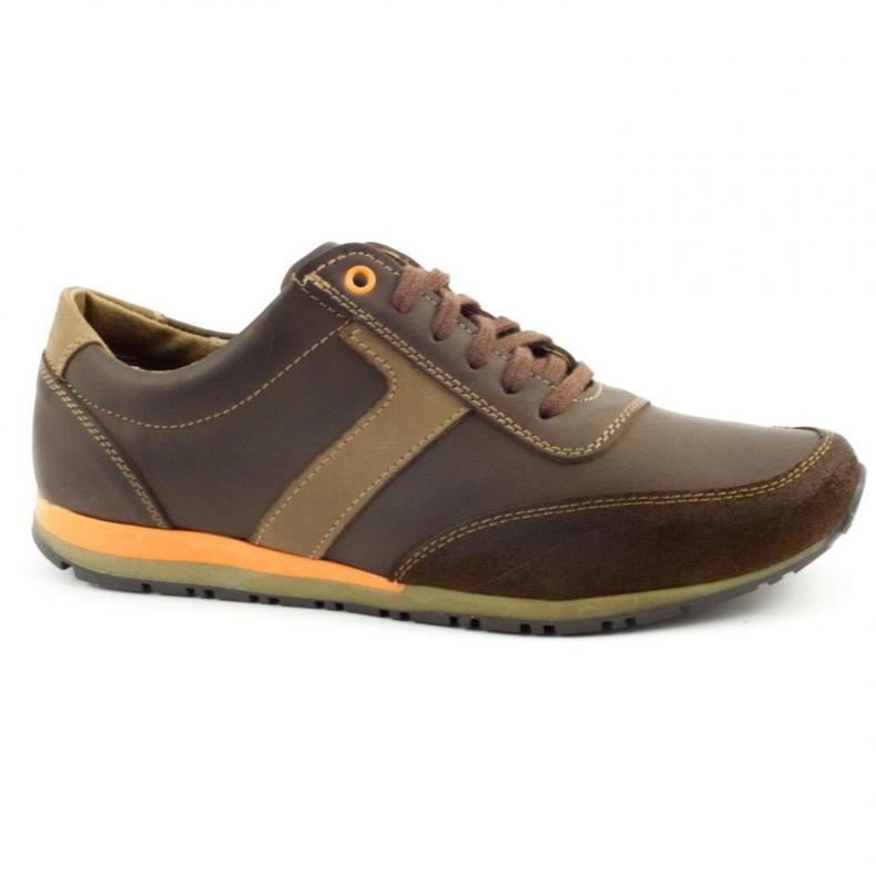 Sapatos masculinos marrons 293GT marrom 2