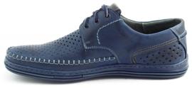 Polbut Sapatos perfurados masculinos J44L Pł azul marinho azul-marinho 2