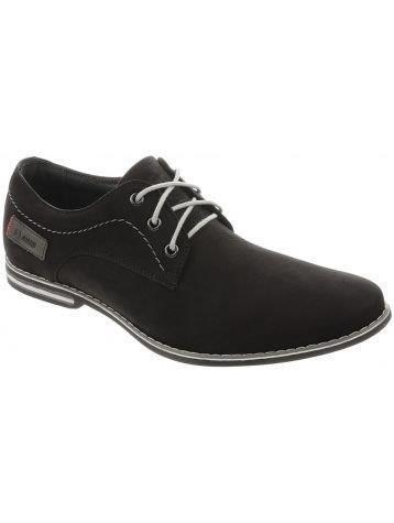ABIS Sapatos masculinos de couro 4149 pretos 1