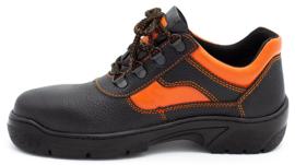 ŁUKPOL Sapatos masculinos de trabalho curtos com biqueira preto 2