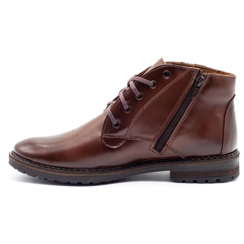 Mario Pala Botas de inverno masculinas 911 MP marrons marrom 1